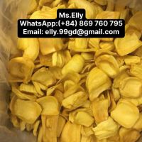Vietnam Vacuum Fried Jackfruit Chips Crispy Tropical Fruit Snack Bulk Supply for Retail Packaging Food Service and Wholesale