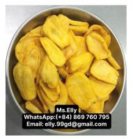 Vietnam Vacuum Fried Jackfruit Crispy Tropical Fruit Chips Bulk Packaging for Snacks Dessert Topping Retail and Food Service