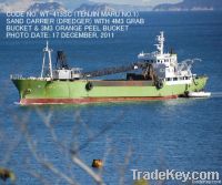 CODE NO. WT-413SC OF USED SAND CARRIER/DREDGER M/V.TENJIN MARU NO.1