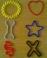 Shaped Rubber Bands