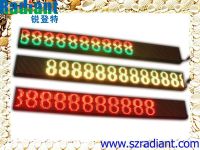 Semi-outdoor tri-color programmable led sign