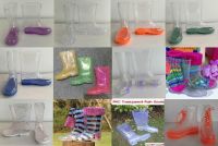 Transparent Kids PVC Rain Boots, Children