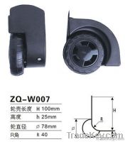 78mm Luggage Plastic Wheel Part