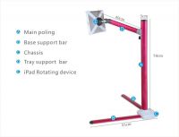 Tablet PC Holder Floor STAND 360 Degree Rocation Hot Sell Holder for Home Life