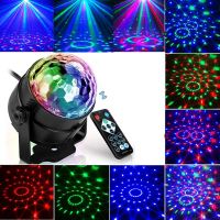 Sound Activated Rotating Disco Light Colorful