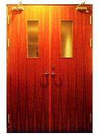 anti-fire wooden door