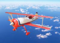 Pitts-50CC RC Toy Model Gas