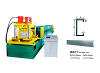 C-shape purlines machine