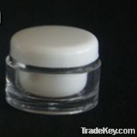 acrylic cream jar