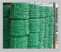 barbed iron wire
