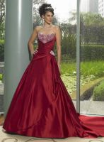 Bridal Bridesmaid Wedding Gown Prom Ball Evening Dress