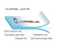 Alcopanel light - aluminum composite panel interior