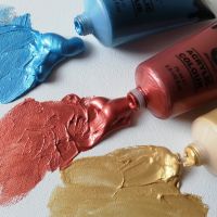 Metal Acrylic Paint