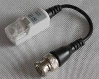 1 Ch Tool-less Video Balun, Passive CCTV UTP Video Balun with Pigtail VB108P