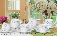 porcelain 12pcs coffee set