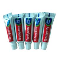 Hotel Size Disposable Toothpaste Customized