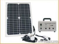 10W  Mobile solar LED lighting system