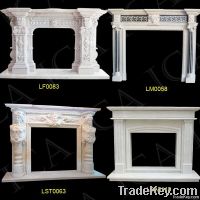 Marble fireplace, Carved Fireplace, stone fireplace, fireplace mantel