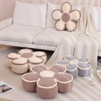 Flower Pillow, Soft Flower Decorative Throw