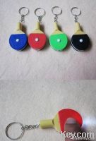 Mini table tennis racket flashlight