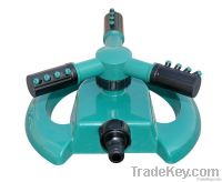 Plastic 3- arm sprinkler