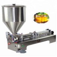 Semi automatic  Pneumatic Electric liquid filling machine Shampoo, Stainless steel bottle liquid filler