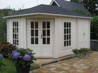 Standard and bespoke garden houses, Log cabins, Log Houses