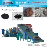 Tire recycling system