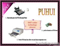 Puhui Small desktop reflow oven T962 benchtop reflow oven Infrared IC heater 180*235mm Manufacturer direct sale