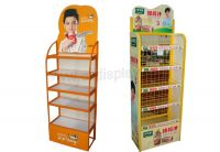 Metal display rack for retail store