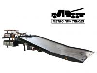 Flat Bed Carrier Tow Truck with Wheel Lift