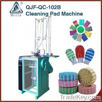 scouring pad knitting machine