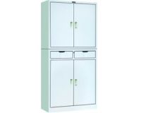 2-outside-drawer 2-division cabinet