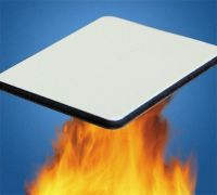 Fireproof Aluminum Composite Panel / B1 Grade Fire Resistant Wall Cladding Material
