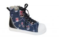 1616838 High Top Boy Canvas Shoes