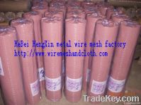 Galvanized welded wire mesh