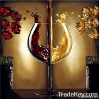 Handmade Impressionism Oil Paintings for Decoration