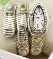 Stainless Steel Fashion Snake Watches For