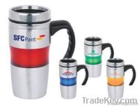 TRAVEL MUG WITH HANDLE
