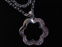 Beautiful Flower Necklace, SHINY!!