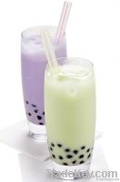 flavoured milk tea, bubble tea