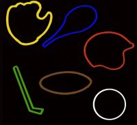 Sports - Shaped Rubber Bandz