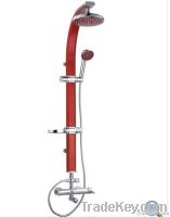 sliding bar shower set