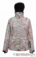 outdoor woman's ski jacket