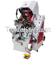 Hydraulic auto-cementing  toe lasting machine