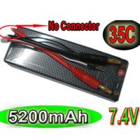 5200mAh 7.4V 35C 60C 2S