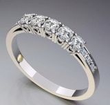10K Yellow Gold Ring With Pearl