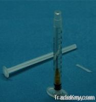 1ml Retractable Safety Single Use Only Syringe