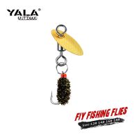 5pcs/bag Fly Fishing Spinnerbaits Spoon
