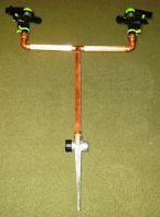 Copper Double T-Shaped Impact Lawn